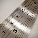 metal ruler, metal, measures