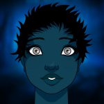 child, afraid, night