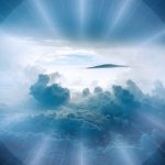 clouds, landscape, beyond