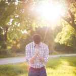 man, praying, kneel